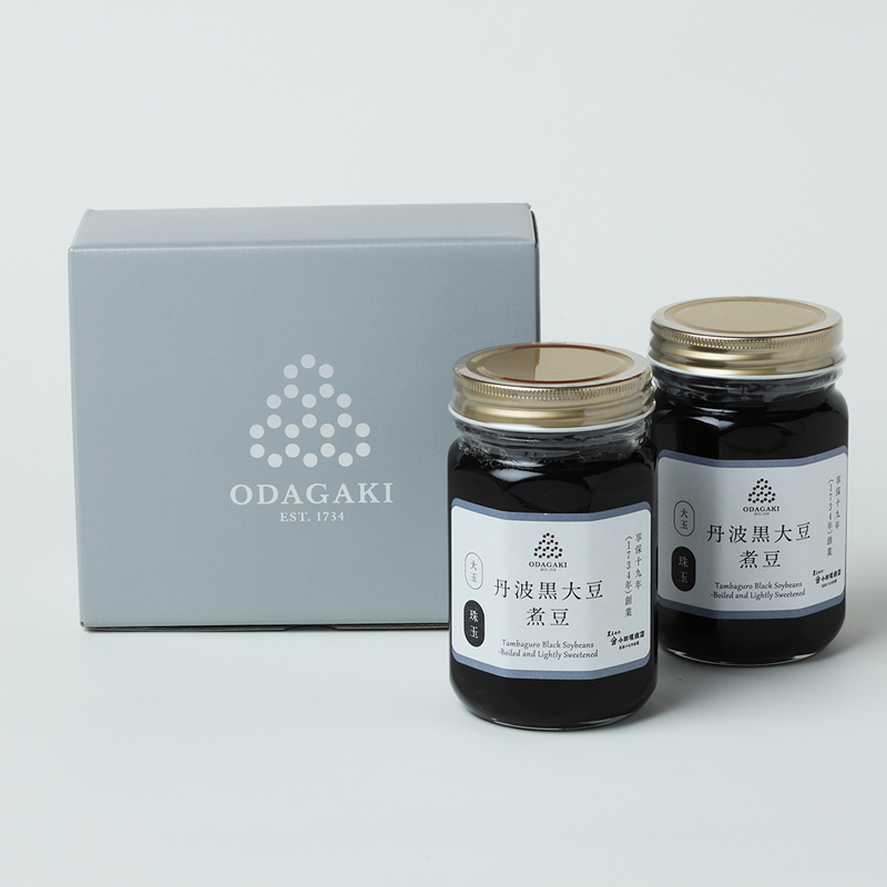丹波黒大豆煮豆セット 大ビン2本入り